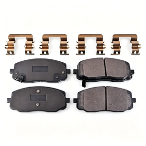 ผ้าเบรกอัตโนมัติ 5810107A00 ผ้าเบรกดิสก์หน้า คุณภาพระดับ OEM ชุดผ้าเบรกเซรามิกสำหรับอะไหล่ทดแทนฮุนได เกีย - Product Image 2