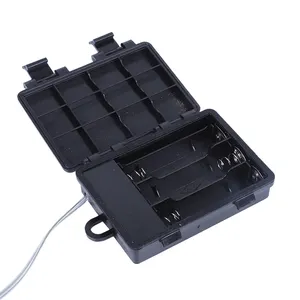 防水高品质3AA电池座塑料ABS电池盒