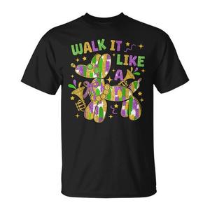 วอล์ค อิท ไลค์ อะ ด็อก มาร์ดิกราส์ เสื้อยืดสุดเก๋ - Product Image 1