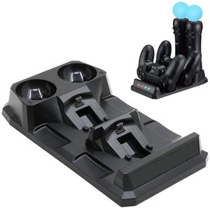 <b>Ps4</b> Move <b>Controller</b> Dock Charger With Dual Charging Slots For <b>Ps4</b> Game <b>Controllers</b> And Motion Sensors - Product Image 1