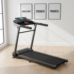 Tapis roulant électrique HSM pour usage domestique Machine de marche et de course pliable silencieuse avec multifonction et écran LCD - Product Image 3