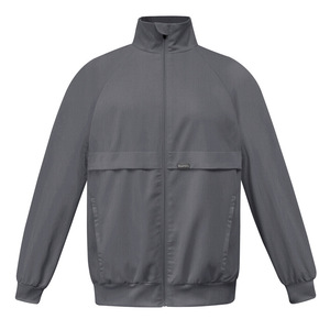Blouse médicale pour infirmière, veste de travail quotidienne, blouses de soins médicaux avec 2 poches, poignets et ourlet élastiques, tissu doux et confortable - Product Image 5