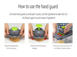 Gıda parçalayıcı, mutfak alet 15 In 1 sebze parçalayıcı sebze soğan Dicer sarımsak doğrayıcı kesici picadora cortador de verduras - Product Image 4