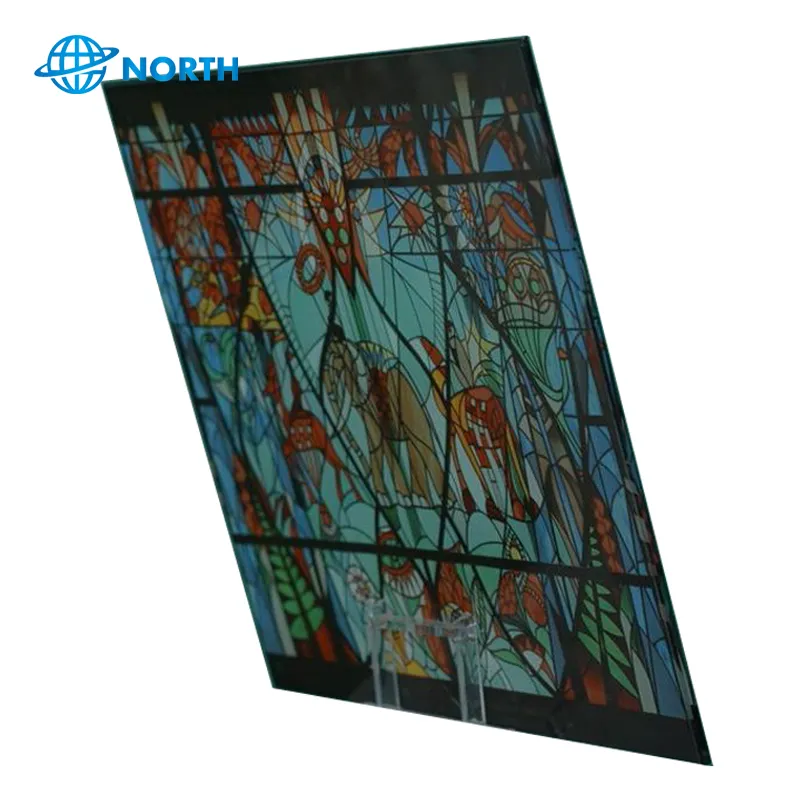 Vidro de decoração de tela de seda impresso digital cerâmica personalizada preço de fábrica 3mm-25mm para venda