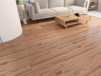 Revêtement de sol SPC imperméable, planches de vinyle rigides à clipser, aspect bois, vente en gros