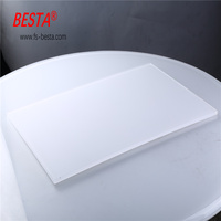 Plaques acryliques PMMA dépolies en gros en promotion avec service de découpe, haute transmission lumineuse pour panneaux LED