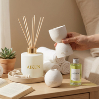 AIKUN – Ensemble diffuseur à bâtonnets de luxe, parfum longue durée, avec logo personnalisé, vente en gros, directement de l'usine, pour la décoration intérieure