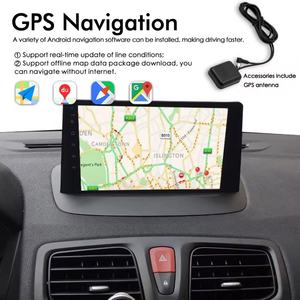 Écran tactile Android 14 pour Renault Megane 3 Fluence 2010 Autoradio Lecteur vidéo stéréo audio Multimédia GPS Navigation Carplay - Product Image 2
