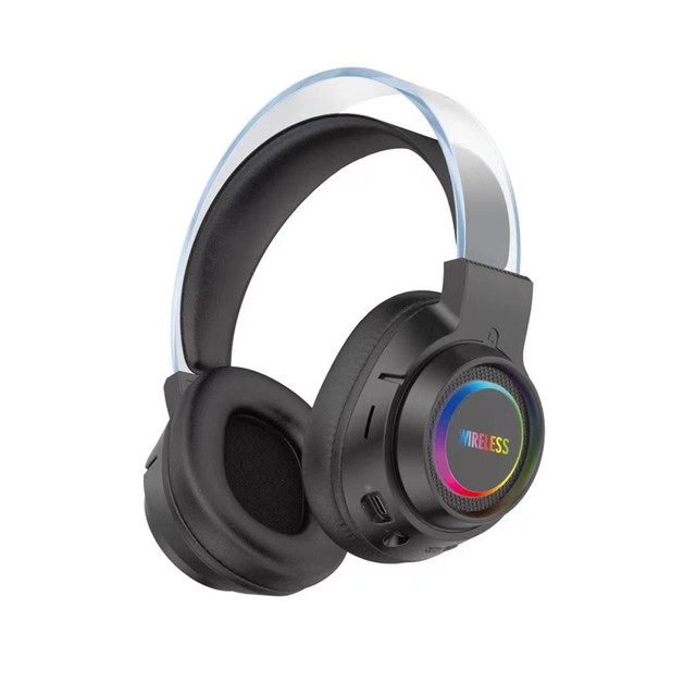Premium Over-Ear Bluetooth Headphones with Deep Bass and Noise Cancellation for Music & Travel