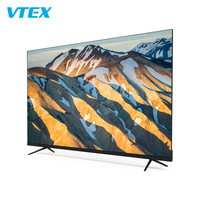 UHD sans cadre 4K grand écran LCD TV LED Android Smart TV 43 50 55 60 65 75 85 pouces Slim Wifi Televisore pour les hôtels