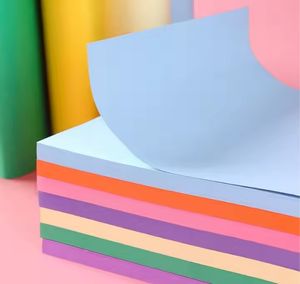 Cinese stampa personalizzata <span class=keywords><strong>A4</strong></span> <span class=keywords><strong>fogli</strong></span> di carta Kraft <span class=keywords><strong>cartoncino</strong></span> colorato duro alla rinfusa all'ingrosso carta e cartone - Product Image 3