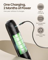 Fouet à matcha électrique noir pas cher Geling, mélangeur à café professionnel, rechargeable par USB, mousseur à lait, agitateur manuel