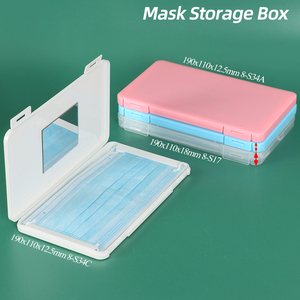 SUNSHING Flat Transparent Plastic Storage <b>Box</b> with Lids Hard Drill Bits Carry Case Collector <b>Packaging</b> Clear <b>Small</b> Organizer - Product Image 4