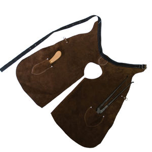 Conception personnalisée Tabliers de maréchal-ferrant professionnels en cuir protecteurs durables Vente en gros Tablier de maréchal-ferrant Tablier de forgeron en cuir robuste - Product Image 2