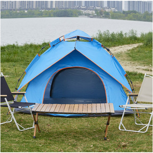 Carpa de Camping Automática para Exteriores, 3-4 Personas, Doble Capa, Tela Oxford, Montaje Rápido, Uso Familiar - Product Image 4