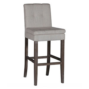 Phong Cách Thiết Kế Hiện Đại Rắn Gỗ Sồi Chân Thanh Truy Cập Cao Chỗ Ngồi Nhà Hàng Vải Màu Be Ghế Với Cánh Tay BC-012 - Product Image 5