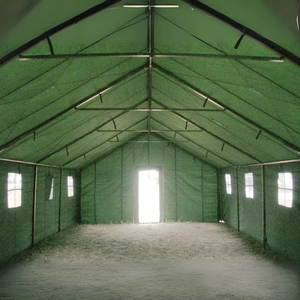 20 Person Outdoor <b>Camping</b> Tent Heavy-Duty Waterproof Canvas <b>Shelter</b> with Steel Frame Structure Triple Layer - Product Image 3