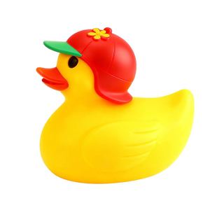 Jouets de bain et de douche pour enfants en gros, jouets aquatiques, petits canards jaunes à thème marin - Product Image 1