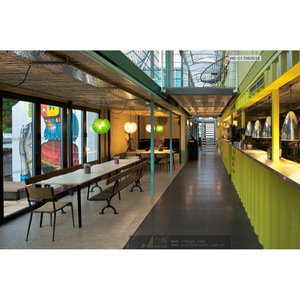 Restaurante en Contenedor Soldado HEGE HG-C17062038, Solución de Diseño Industrial para Tiendas - Product Image 1