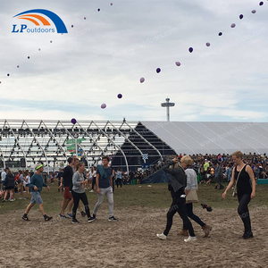 Grande tenda del magazzino industriale curvo della struttura di alluminio come officina all'aperto di stoccaggio del materiale - Product Image 6