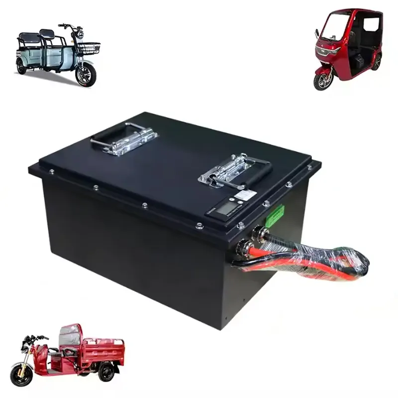 Flashfish prezzo all'ingrosso 60V 65AH veicolo elettrico triciclo batteria per auto 60V 65A India Bajaj batteria Lifepo4 agli ioni di litio