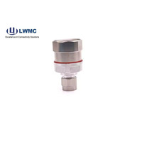 Material de latón de alta calidad RF Coaxial N Tipo N abrazadera macho Conector RF para cable 7/8, conectores rf
