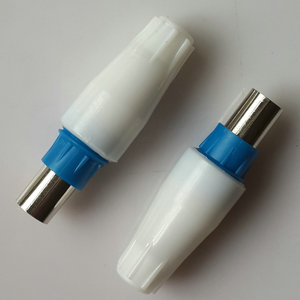 2 Adaptadores de Cable Coaxial RF RCA para Antena de TV con Conectores Macho/Hembra - Product Image 2