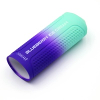Usinage CNC de précision en aluminium, coques doublement anodisées violettes et bleues usinées par CNC