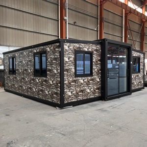 Casa pequeña prefabricada portátil, almacén de construcción, estructura de acero, casa de construcción de edificios de Metal con inodoro y cocina - Product Image 2