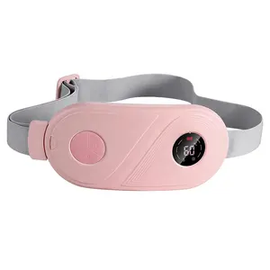 Smart Abdominal Massager Electric Portable Heating Belt Pain Relief Cramps Menstrual Heating Pad For Women Periods
