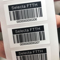 4x6 pouces, impression décalée de code-barres couleur vierge, expédition thermique, étiquettes d'emballage, autocollants de fabricant PP pour imprimante Laser
