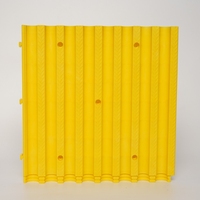 Dalles de sol modulaires antidérapantes en plastique de 3 cm pour garage, lavage de voitures et detailing