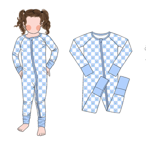 Little Glow Kid Baru Tiba, Romper Bambu Khusus Anak Perempuan Lengan Panjang dan Celana, Desain Romper dengan Ritsleting dan Sarung Tangan - Product Image 3