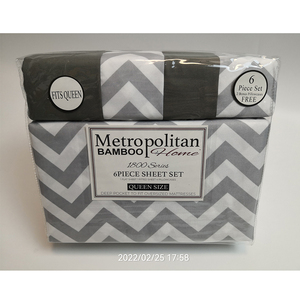 Set Sprei Mikrofiber 100% Polyester 6pcs Sekali Pakai Lipat Motif Karakter Natal Bunga Hewan Daun untuk Hotel - Product Image 1