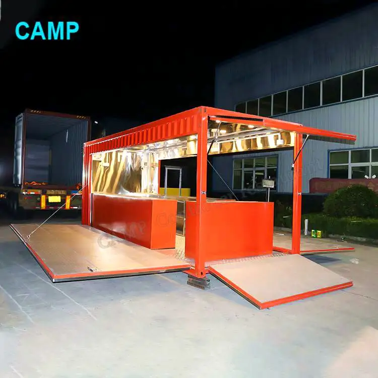 beautiful luxury shipping container bar container restaurant with kitchen for sale