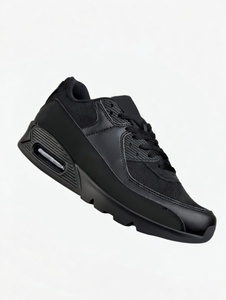 <span class=keywords><strong>Max</strong></span> <span class=keywords><strong>90</strong></span> Sneakers en cuir véritable noir pour hommes, chaussures de course classiques à coussin d'<span class=keywords><strong>air</strong></span> professionnel, légères, respirantes, décontractées ARMX900 - Product Image 2