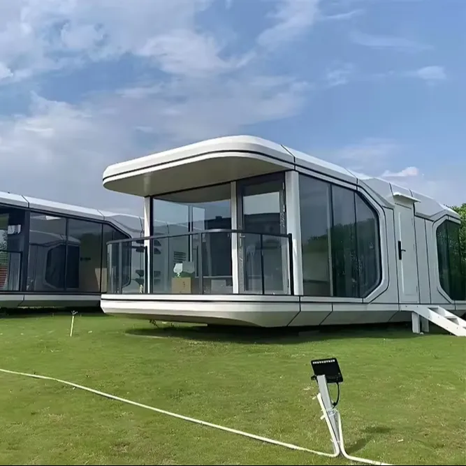 Op Maat Gemaakte Grote A-Frame Prefab Huis Vakantie Ruimte Capsule Kamer Cabine Capsule Vakantie Ruimte Prefab Cabine