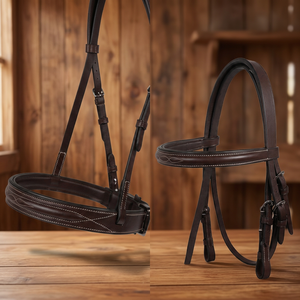 Bridas de Cuero Hechas a Mano Personalizadas – Proveedor OEM y de Marca Privada de Divine International - Product Image 1