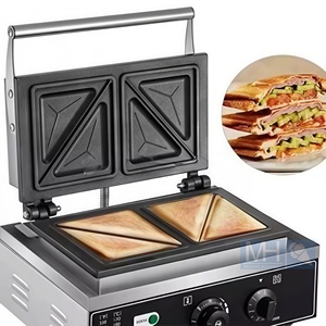 Gran oferta de sandwichera tostada de acero inoxidable 3 en 1, Mini máquina eléctrica comercial <span class=keywords><strong>para</strong></span> hacer sándwiches <span class=keywords><strong>para</strong></span> Snack <span class=keywords><strong>Bar</strong></span> - Product Image 2