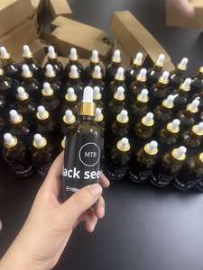 Aceite de Ricino Negro 100% Puro y Natural, Prensado en Frío, Orgánico, Grado Cosmético, Aceite Portador para Fortalecer el Crecimiento del Cabello y el Cuidado de la Piel, Venta al Por Mayor - Product Image 5