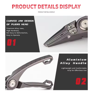 नवीनतम डिजाइन 7-इंच टाइटेनियम सैल्टटर मछली पकड़ने के लिए 7 इंच टाइटेनियम सैल्टटर - Product Image 2