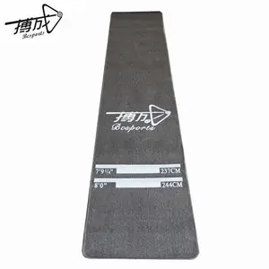 Özel logo dart ekipmanları kauçuk dart mat