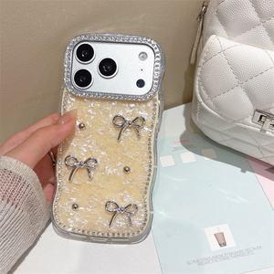 Coque de téléphone de luxe à motif diamant et strass antichoc pour iPhone 18, 17, 16 Pro Max, et coque antichoc à strass pour iPhone 17 - Product Image 6