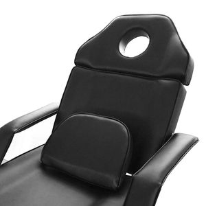 Fauteuil <span class=keywords><strong>de</strong></span> Salon Moderne et <span class=keywords><strong>Table</strong></span> <span class=keywords><strong>de</strong></span> <span class=keywords><strong>Massage</strong></span> en Cuir Synthétique <span class=keywords><strong>Pliante</strong></span> pour Soins du Visage et Tatouages - Product Image 5