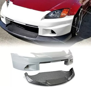 Parachoques delantero de fibra de carbono estilo Vor para Honda S2000 AP1 <span class=keywords><strong>AP2</strong></span> 2000-2008, Kit de carrocería, parachoques de coche - Product Image 4