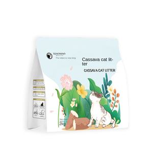 Poeira ultra baixa da areia do gato da mandioca testada cientificamente ≤ 0.5% Processo de seleção 5 etapas Respiratório biodegradável - Product Image 1