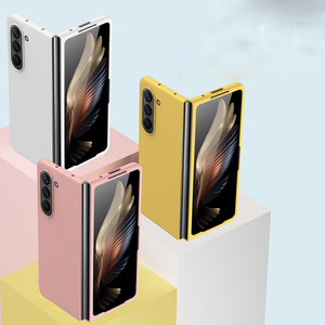 Venta al por mayor <span class=keywords><strong>de</strong></span> fábrica 2023 Z Fold 5 funda <span class=keywords><strong>de</strong></span> teléfono mate <span class=keywords><strong>de</strong></span> lujo colorido PC TPU funda <span class=keywords><strong>de</strong></span> piel suave para <span class=keywords><strong>Samsung</strong></span> Z Fold 5 cubierta - Product Image 6