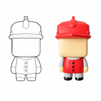 Figurine de mode en boîte mystère, jouet tendance, mascotte IP en résine, figurine de dessin animé 3D, figurine articulée personnalisée, cadeau promotionnel, ornement