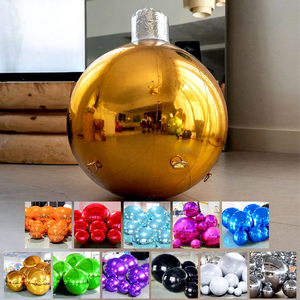 Gold Inflatable Mirror Ball Indoor Party Advertising Decorations <b>Balloon</b> Sphere for Xmas Decoration <b>Customized</b> Inflatable Balloo - Product Image 1
