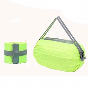 Mochila Plegable de Nailon Grueso, Portátil para Viajes, Ligera, Reutilizable, Bolsa de Compras Plegable - Product Image 5